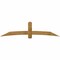 Ekena Millwork Bellingham Rough Sawn Timber Gable Bracket, Western Red Cedar, 96"W x 24"H x 4"D x 6"F, 6/12 Pitch GBW096X24X0406BEL00RWR - alternate 1